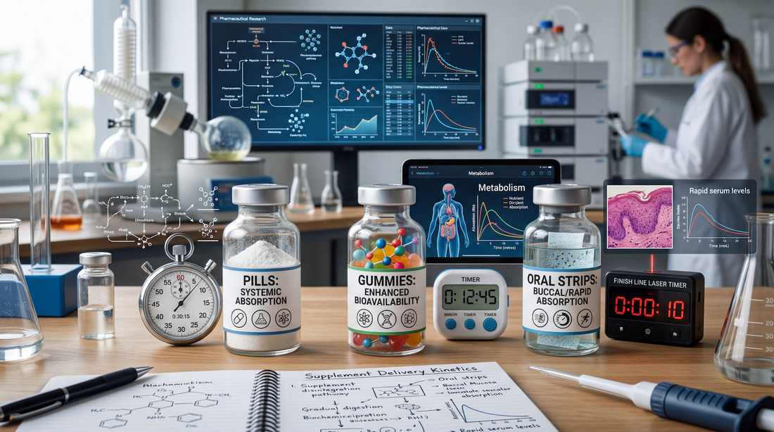 Oral Strips vs Pills vs Gummies: The Science Behind Supplement Delivery Formats MOODLY