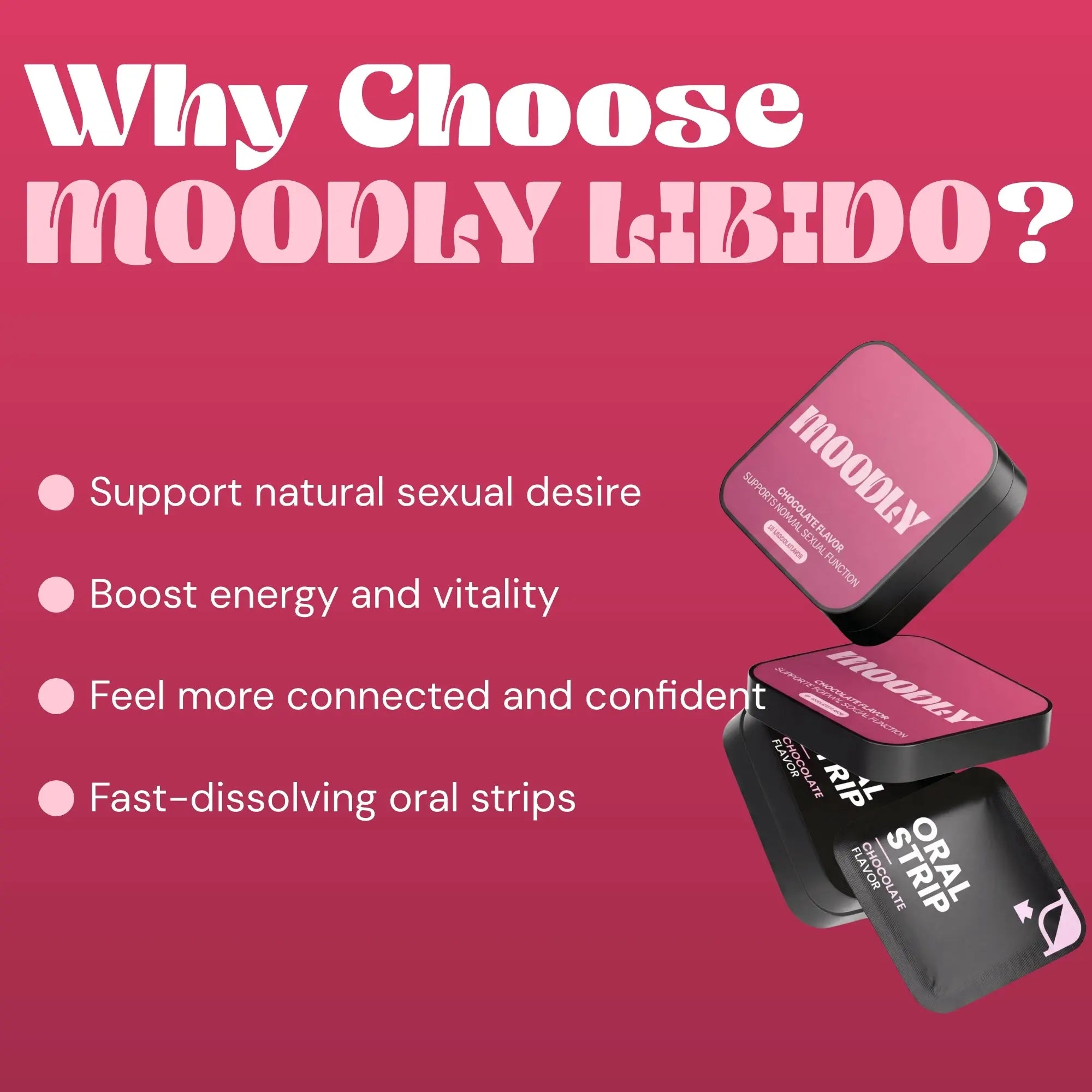 Libido Support Strips MOODLY